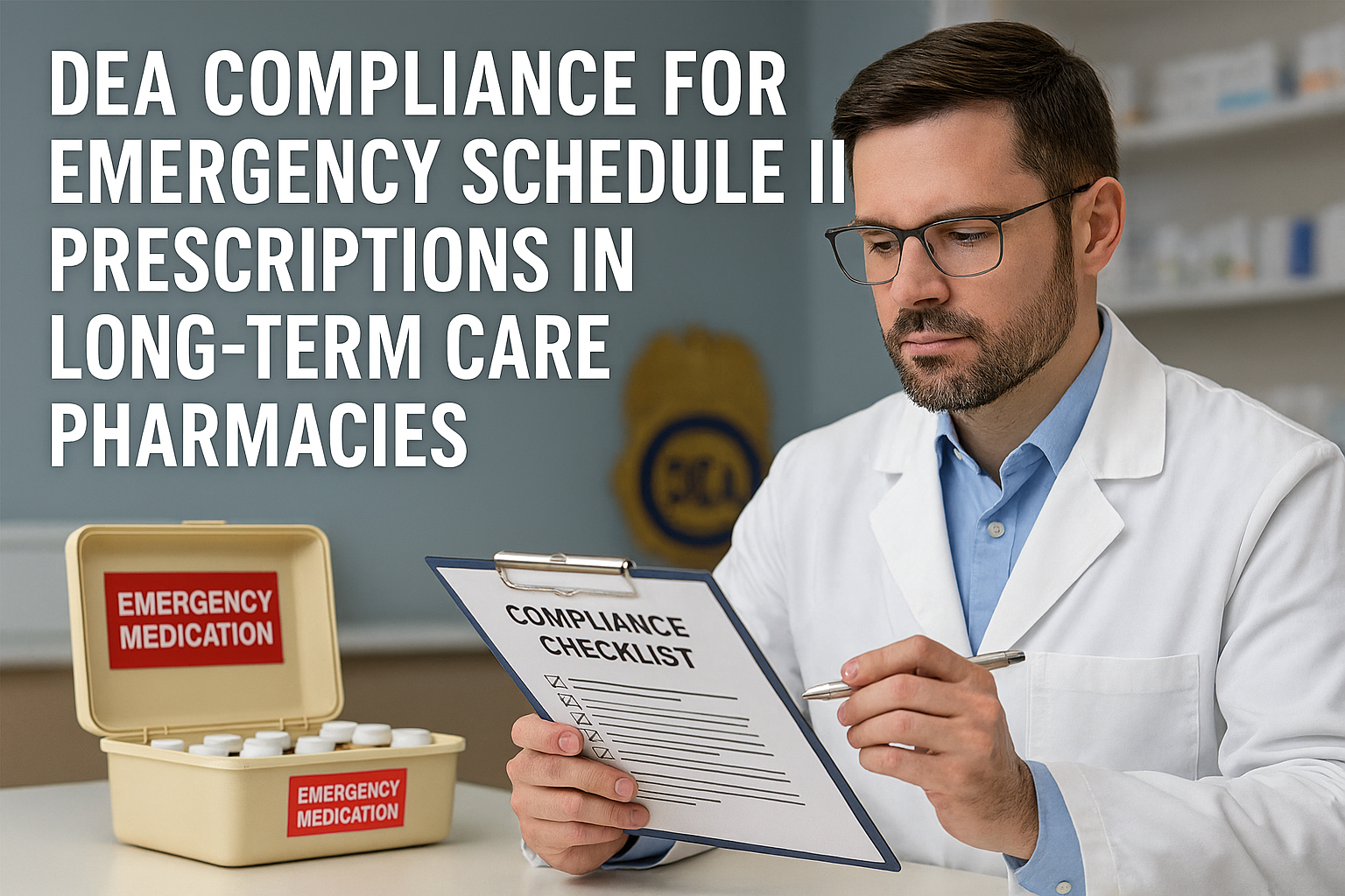 Emergency Schedule II Prescriptions At LTC Pharmacies: Avoid DEA Civil ...